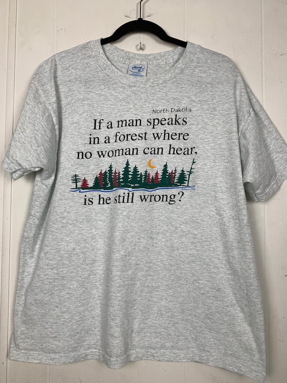 Funny Quote Souvenir T-shirt North Dakota