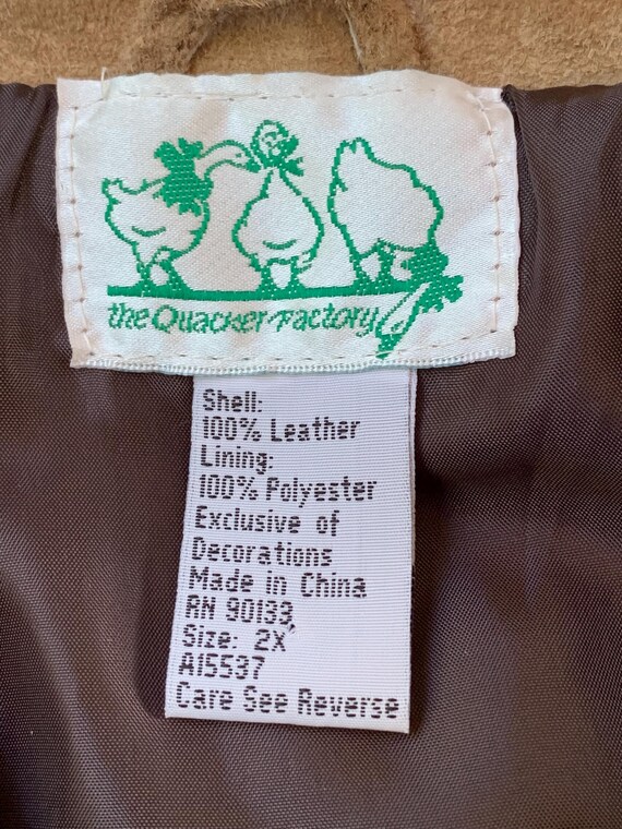 Quacker Factory Plus Size Suede Jacket with Wild … - image 9