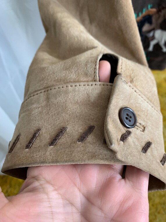 Quacker Factory Plus Size Suede Jacket with Wild … - image 5