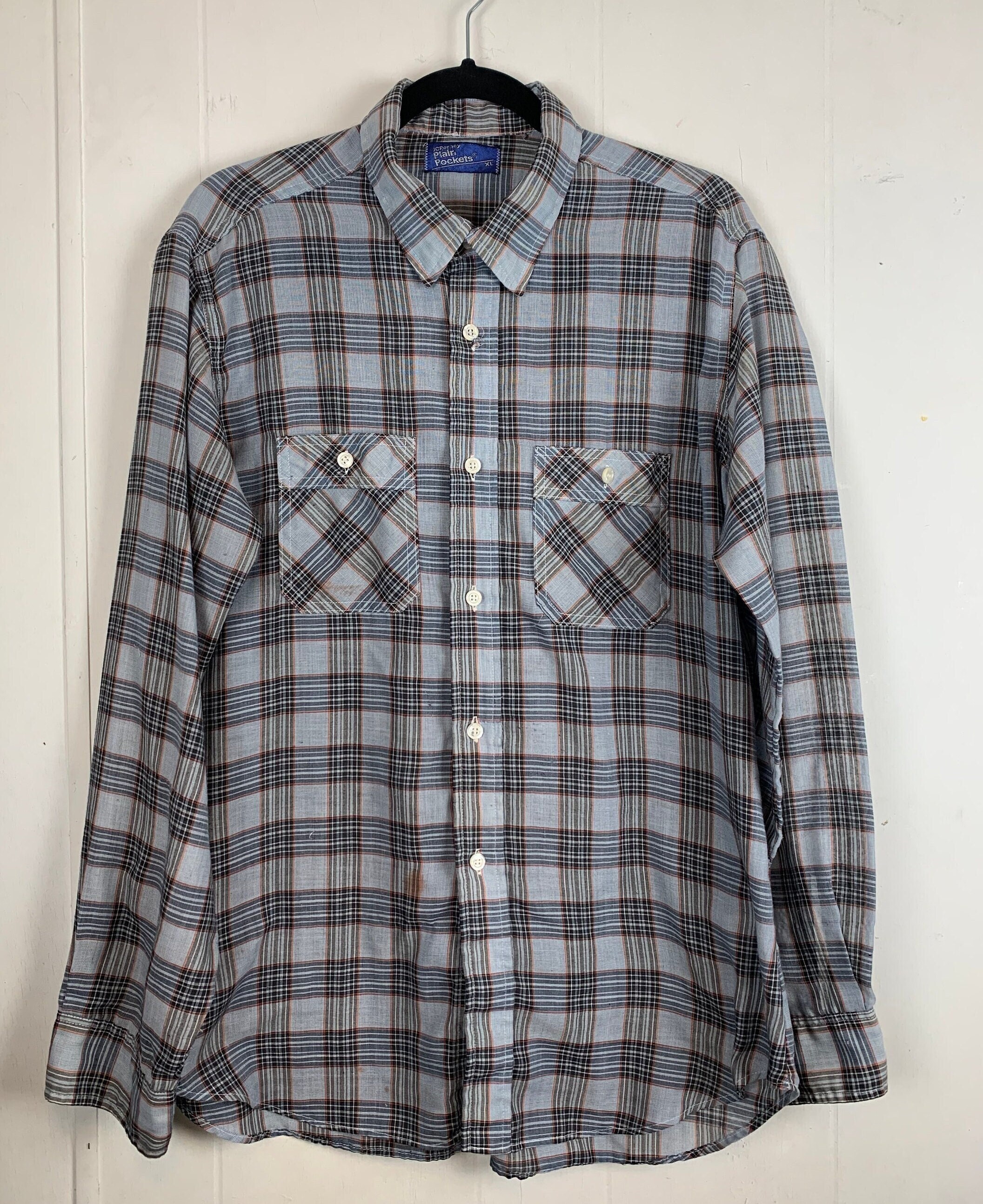 JCPenney Plain Pockets Shirt JCPenney Plain Pockets Shirt