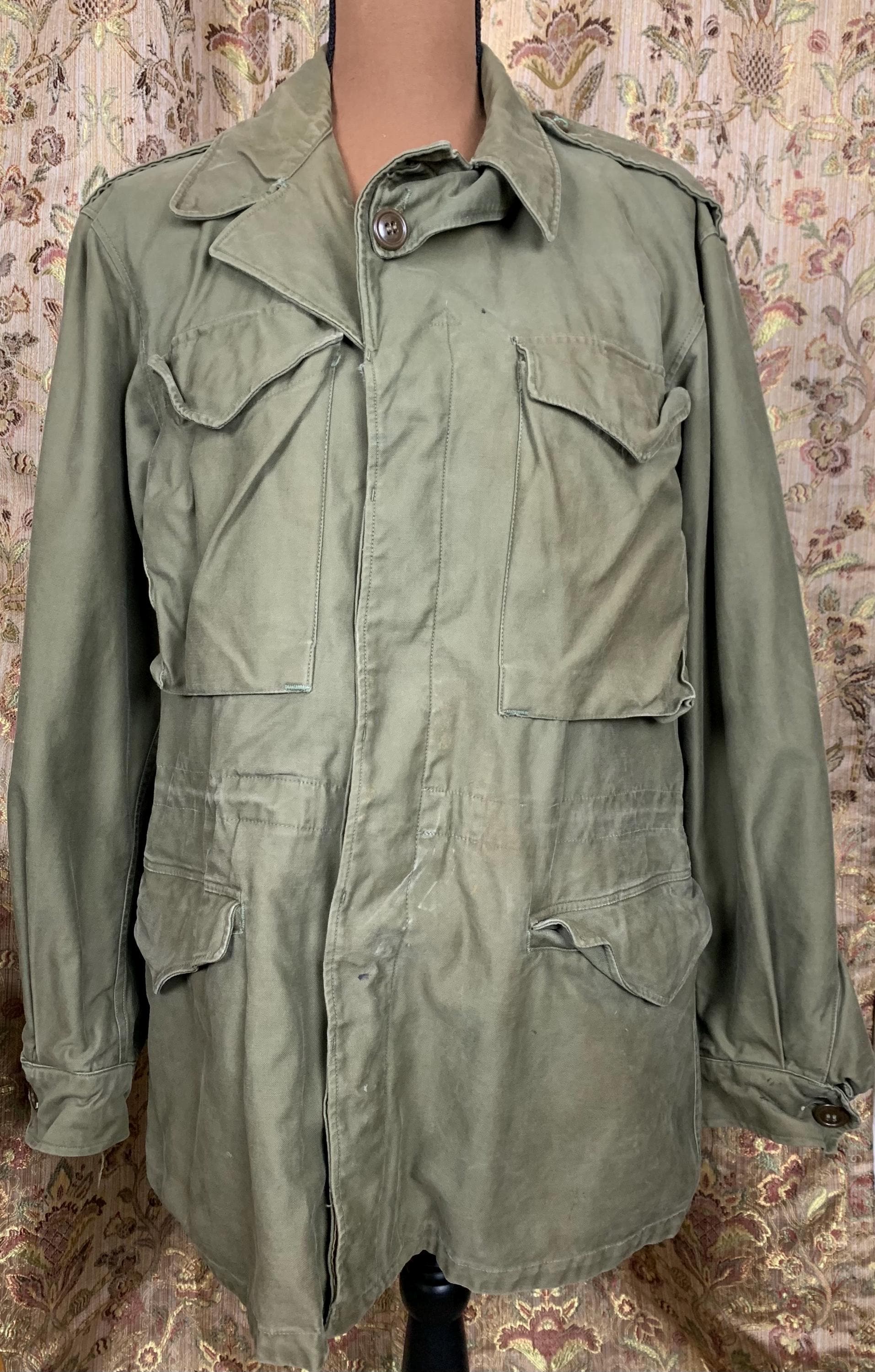 ビンテージ　40s 実物　オリジナル　M43 ジャケット　フェード　襤褸 Jacket Field M43 | eBay