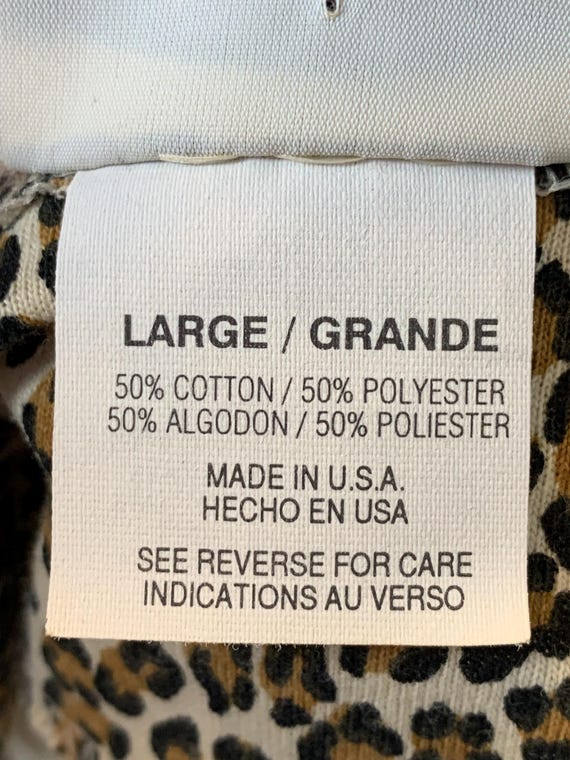 Basic Editions Leopard Print Tshirt - image 7