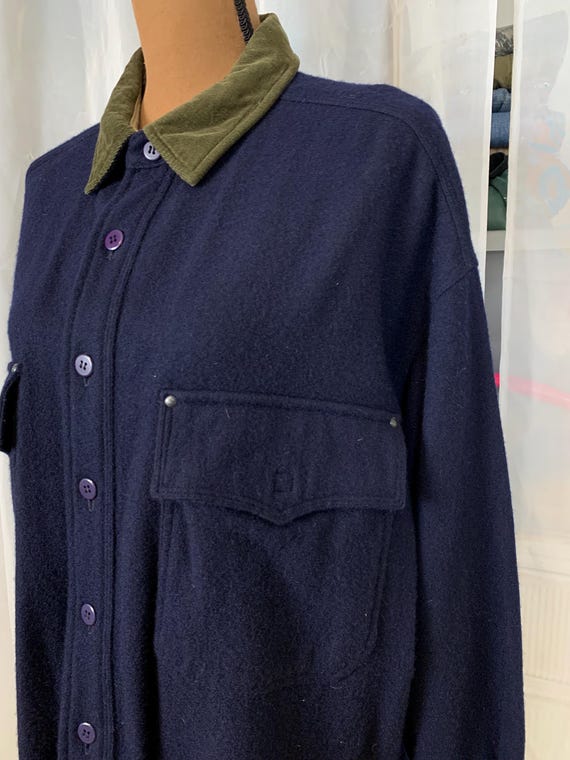 Gans Flannel and Corduroy Button Up - image 7