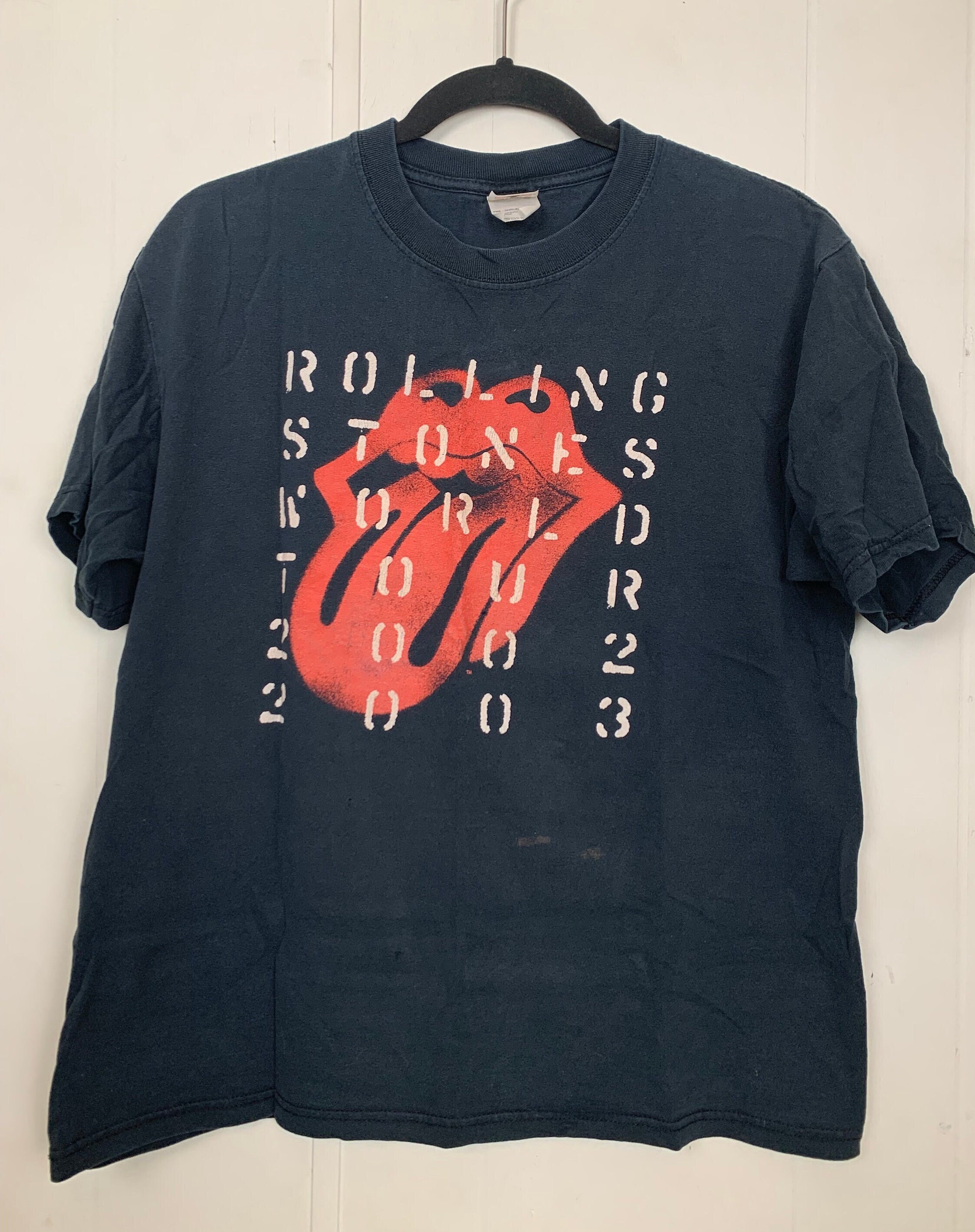 ROLLING STONES 2002-2003 ジャパンツアーTシャツ THE ROLLING STONES 2003 Japan Tour Band T-shirt Cut & Sewn