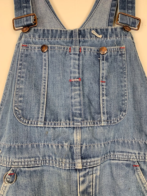 Big Mac Square Bak Denim Overalls - Etsy