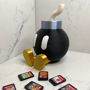 Super Mario Bob-Omb Nintendo Switch Cart Organizer