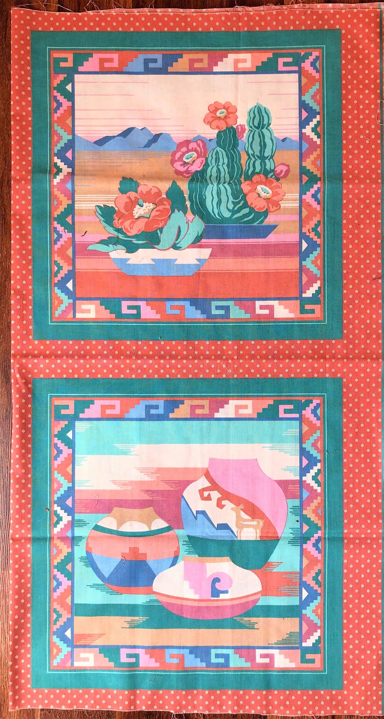 Southwest Fabric Panels, Quilting Fabric Panels, Southwest Quilt Panels