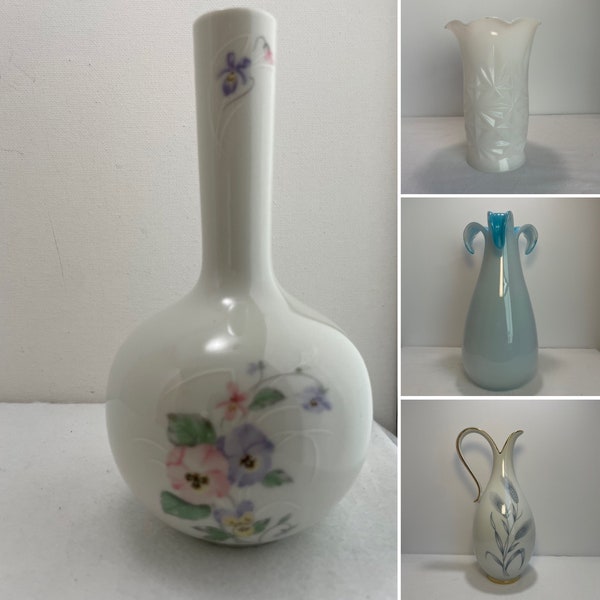 Mix and Match Vintage-Style Flower Bud Vases