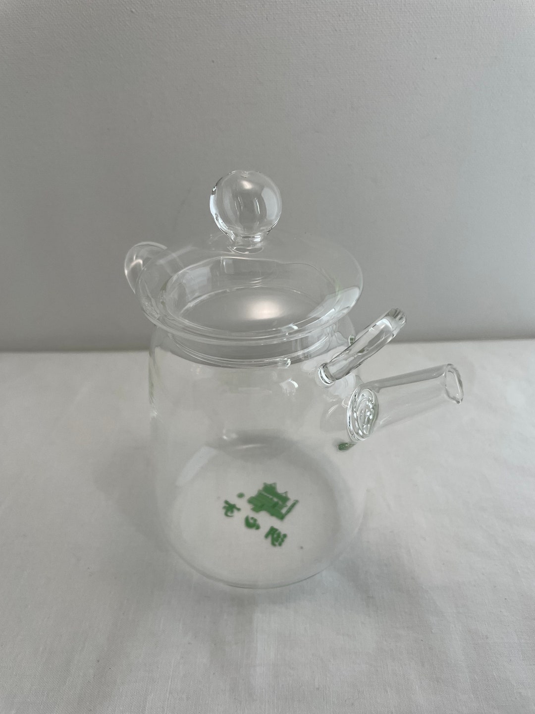 Mini Glass Teapot Dispenser Bottle Etsy