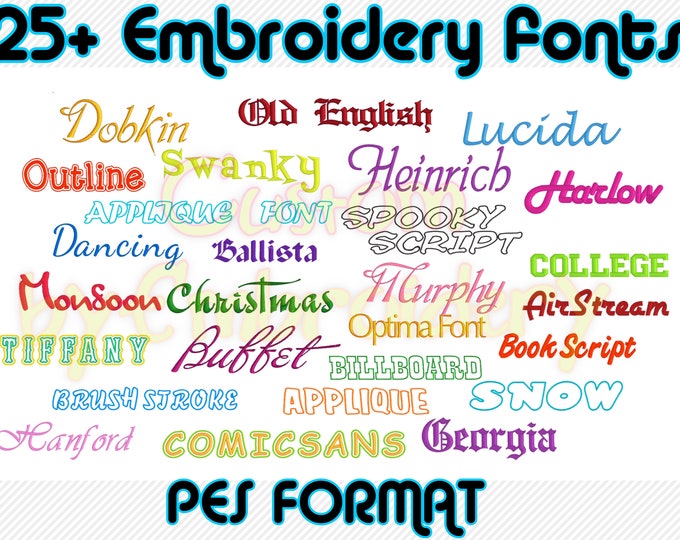 Old English Script Font Set Machine Embroidery Designs BX Files Instant ...
