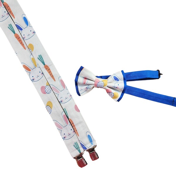 easter bow tie and suspenders