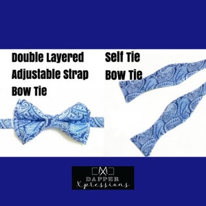 Bluey Suspenders Set, Bow Tie, Stylish For All Ages, Formal Event Wear, Evening Wear, Prom Dance, Toddler Cartoons Party, Ring Bearer image 8