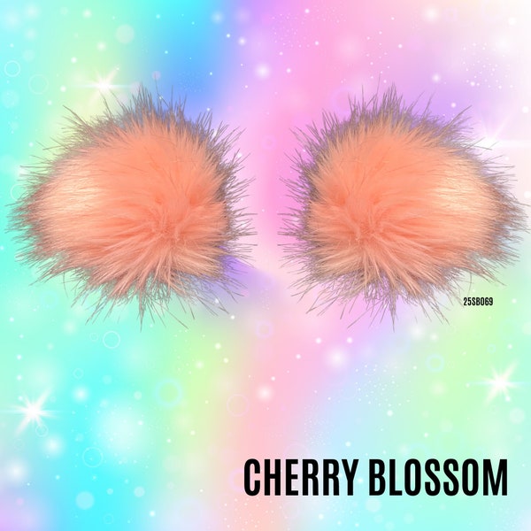 Cherry Blossom Spacehead Earz - Hair Clips, Accessory, Hair Styles, Hair Braids, Rave Outfit, Space Buns, Bunz, Festival, Outfit Idea, purl