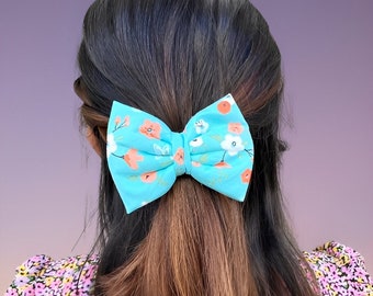 Darling Blue Bow, Bow Hair Clip, Hair Clips for Girls, Gifts, Gifts For Easter Day