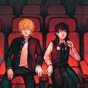 BAD MOVIE Chainsaw Man Print