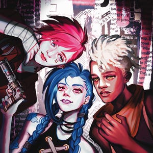 CHILDREN OF ZAUN Arcane Print