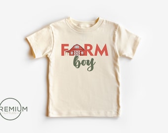 Farm Boy Onesie® - Farmer in Training Onesie® - Farm Baby Announcement Onesie®
