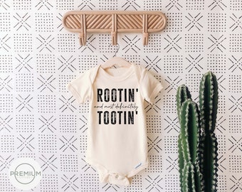 Rootin' and Definitely Tootin' Shirt - Western Onesie® - Cute Western Shirt For Kids