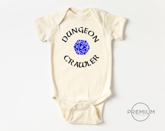 Dungeon Crawler Onesie® | 100% Premium Cotton | Ships Next Day | Available in Onesie® or Toddler Shirt