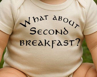 What About Second Breakfast Onesie® | Fantasy Halfling Bodysuit