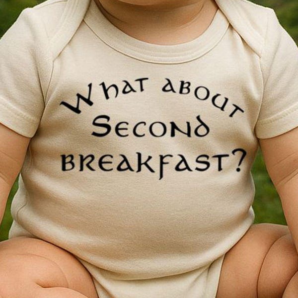 What About Second Breakfast Onesie® | Fantasy Halfling Bodysuit