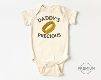 Daddy's Precious Onesie® | 100% Premium Cotton | Available in Short Sleeve and Long Sleeve Onesie®