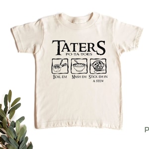 Taters Onesie® - Potatoes Boil Em Mash Em Stick Em in a Stew - Natural Onesie®