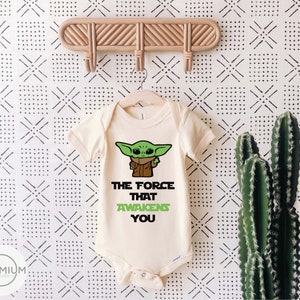 The Force That Awakens You Baby Onesie® | 100% Premium Cotton | Available in Short Sleeve Onesie®, Long Sleeve Onesie® and Toddler Shirt