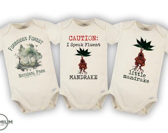 Wizard Onesie® Bundle | Includes 3 Onesies® | 100% Natural Color Cotton | Available in Short Sleeve and Long Sleeve Onesies®