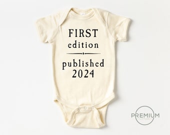 First Edition Onesie® 100% Premium Cotton - Available in Onesie® or Toddler Shirt