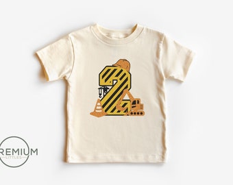 2 Year Old Construction Shirt - Construction Birthday Shirt - 2 Year Old Birthday Shirt - 2nd Birthday Shirt - 2 Year Old Construction Party