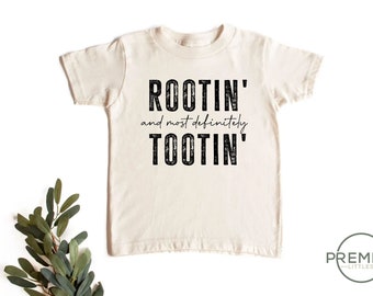 Rootin' and Definitely Tootin' Shirt - Western Onesie® - Cute Western Shirt For Kids