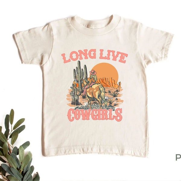 Long Live Cowgirls Shirt - Country Onesie® - Horse Girl Shirt - Rodeo Onesie® - Cute Shirt - Country Girl Shirt - Natural Bodysuit