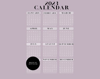 2023 Printable Calendar