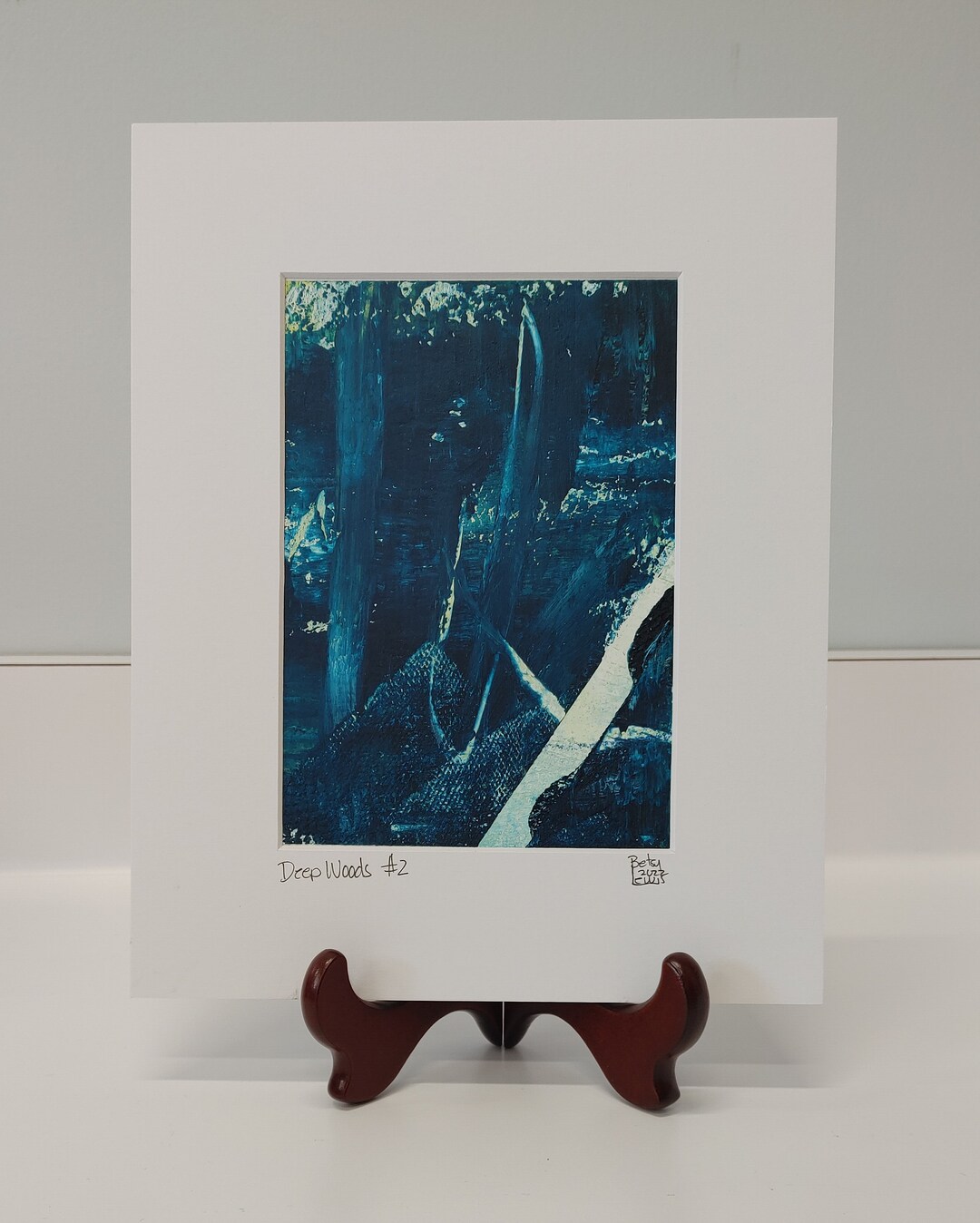 Deep Woods #2 Original Painting - Etsy