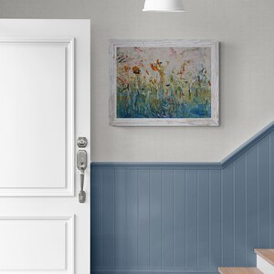 Tiger Lilies Wall Art Tiger Lily, Flowers, Impressionistic Landscape, Flower Painting Wall Art, Wildflower Wall Art