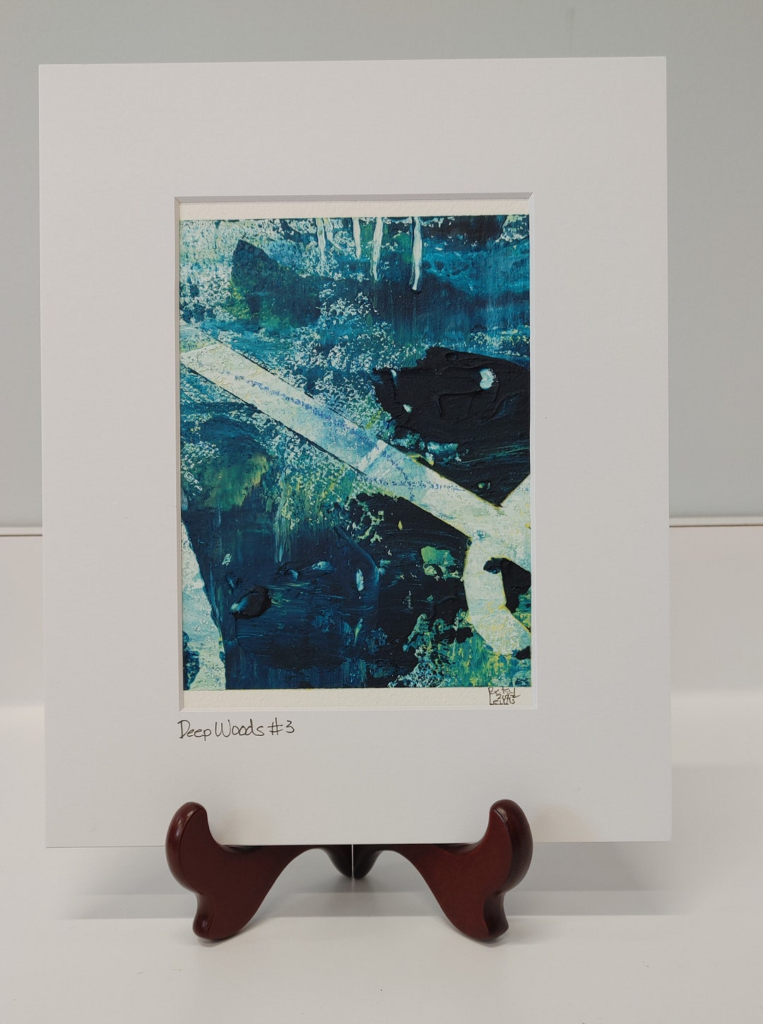 Deep Woods #3 Original Painting - Etsy