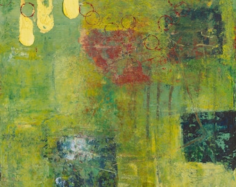 Betty&#39;s Got a Date - Mid-Century Style Modern Abstract Painting