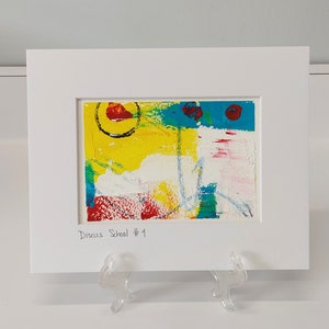 Discus School #4 Original Painting
