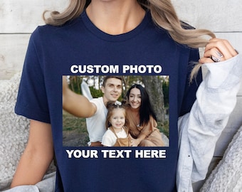 Custom Photo Shirt: Personalized Family Picture Shirt,Shirt with Picture