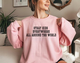 Stray Kids Sweatshirt, Kpop Hoodie
