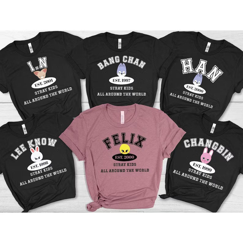 Felix Stray Kids Shirt - Etsy