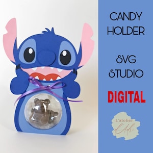 DIGITAAL_ Snoephouder/ koepelmaat 8cm/ open en sluit systeem
