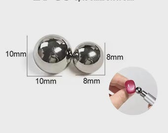 Cat Eye Magnetic Stick Tool for Gel Nails - Professional Double-Head Magnet Pen for 3D Nail Art