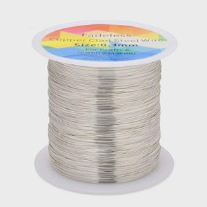 Bendable Copper Clad Craft Wire for Jewelry and Floral Sculpting