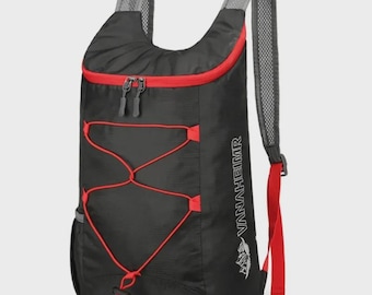 Multifunctional Outdoor Folding Backpack High Density Lightweight Waterproof Nylon Fabric Sports Bag for Camping Hiking Travel