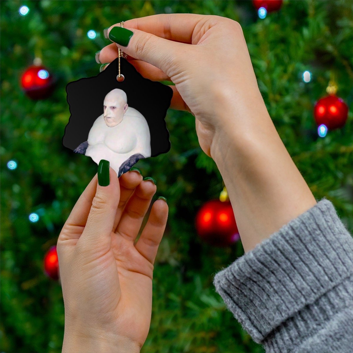 Danny Devito the Penguin Christmas Tree Ornament Funny Holiday