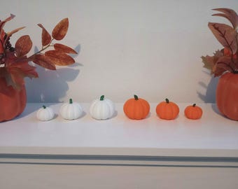 Mini Halloweenpumpor (3-pack)