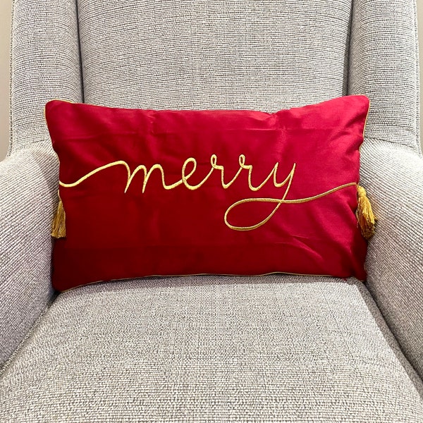 Christmas Cushion Etsy UK