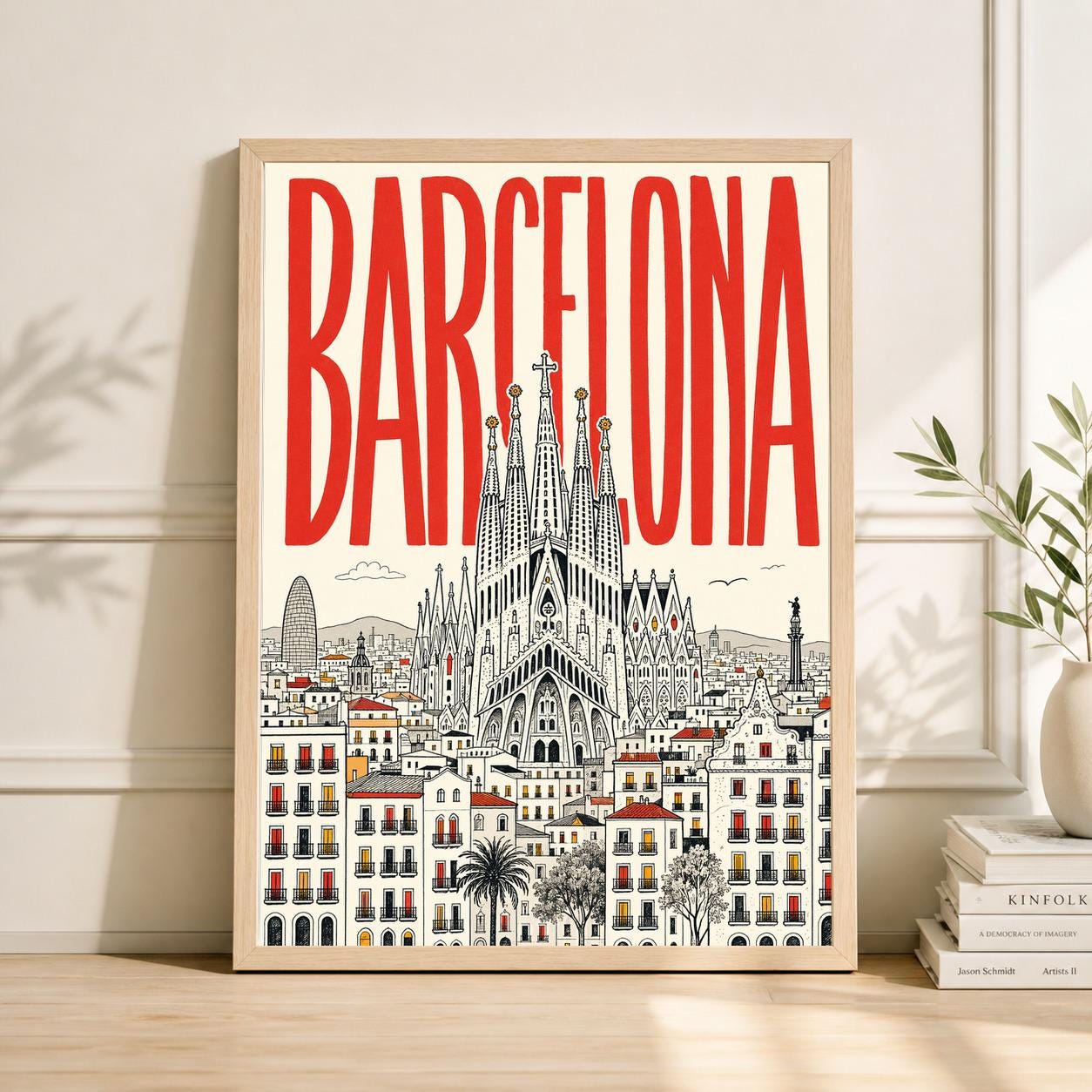 Gaudi poster - Etsy 日本